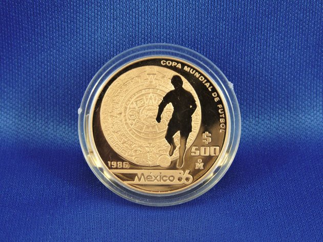 Image for BANCO DE MEXICO OFFICIAL MEXICO 86 FOUR COIN GOLD PROOF COLLECTION