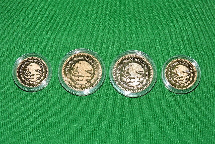 Image for BANCO DE MEXICO OFFICIAL MEXICO 86 FOUR COIN GOLD PROOF COLLECTION
