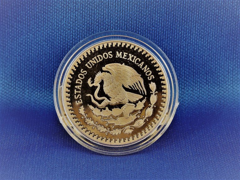 Image for BANCO DE MEXICO OFFICIAL MEXICO 86 FOUR COIN GOLD PROOF COLLECTION