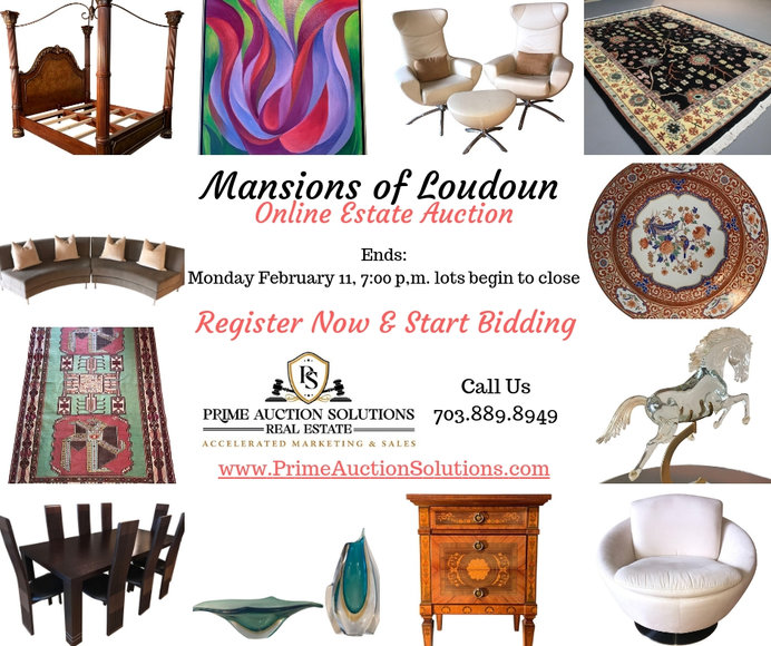Image for Mansions of Loudoun ONLINE Estate Auction