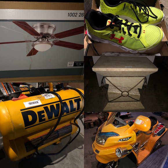 February Warehouse Auction Returns, Overstock, Damaged, Unclaimed