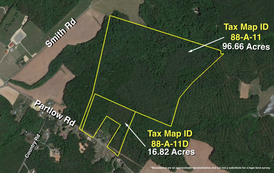 Image for 113 +/- Acres of Timber Land Zoned A-3 on Partlow Rd.--Spotsylvania County, VA