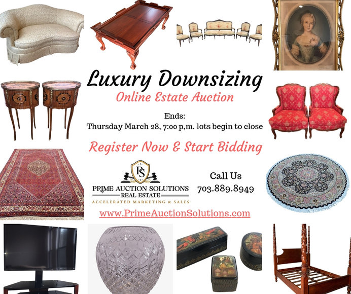 Image for Luxury Downsizing Online Auction