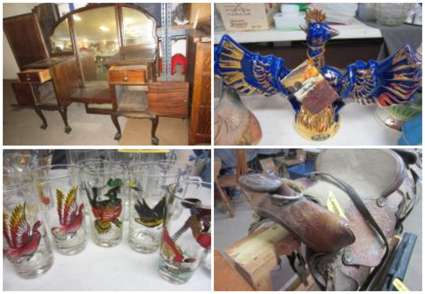 Image for Vintage Glassware, Furniture & Household - Prairie Farm, WI