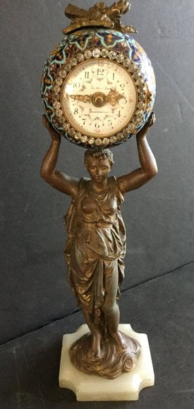 Image for Alderfer Online - Flourtown, PA: 4-18-19 | Sophisticated Estate Featuring Mahogany Side Tables, Bailey Banks & Biddle Figural Clock, Limoges China, Dansk Flatware, Oriental Rugs, Garden Statues & More!