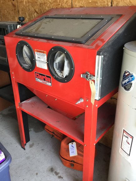 Image for Alderfer Online - Souderton, PA: 4-22-19 | Contents of Garage Including Toyota Fork Lift, Utility Trailer, Craftsman Tools, Power Tools, Utility Shelving, Garage Contents & More!