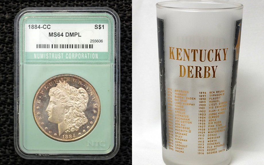 Image for Absolute Online Only Auction of Coins, Derby & Breeders Cup Glasses