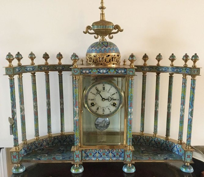 Image for Alderfer Online - Huntingdon Valley, PA Auction: 5-6-19 | Impressive Huntingdon Valley Auction Features Cloisonne Clock, Lladro Figurines, Asian Folding Screen, Lenox China, Waterford Stemware, and Much More!