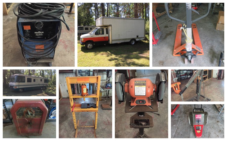 Miller Estate Auction Tools, Equipment, and More