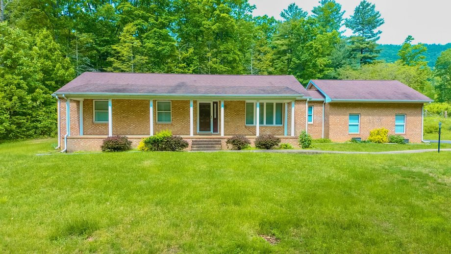 3 BR/2 BA Brick Home w/Basement on 40.9 +/ Acres in Berkeley Springs, WV