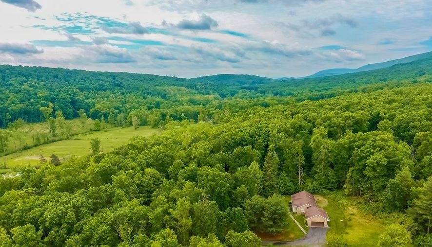 Image for Live Auction with Online Bidding ~ 3 BR/2 BA Brick Home w/Basement on 40.9 +/- Acres in Berkeley Springs, WV From the Estate of Helen M. Dodson