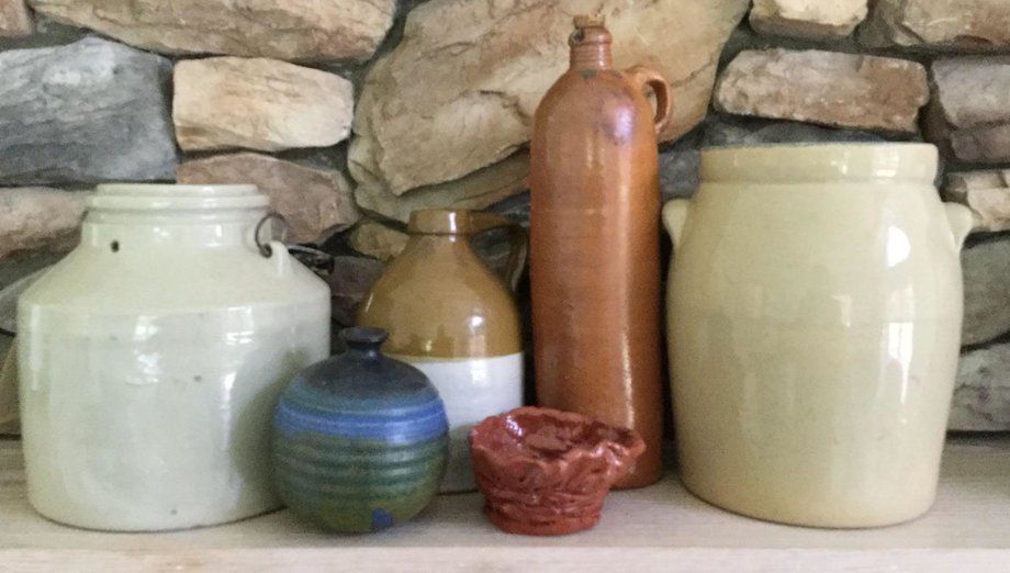 Image for Alderfer Online - Wayne, PA: 6-20-19 | Features Dansk Casseroles, Student Lamp, Step Back Cupboard, Antique Baking Molds, Wrought Iron Furniture & More!