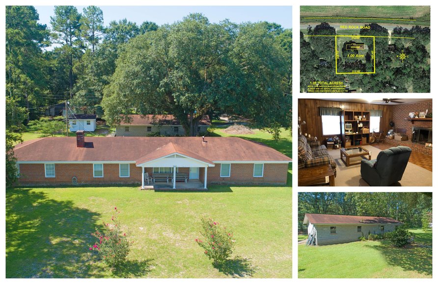 Brick Ranch Style Home and Located in Worth County,