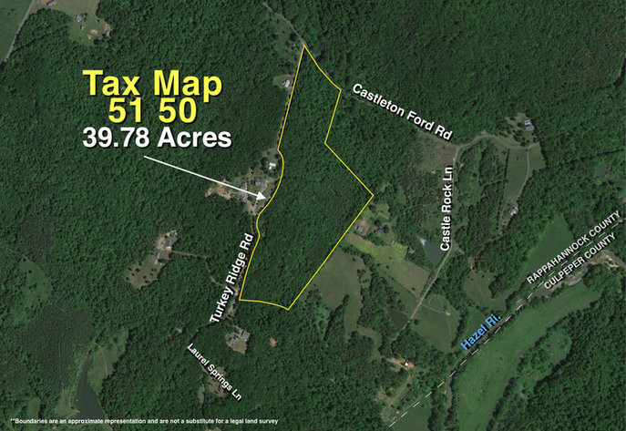Image for 39.7 +/- Wooded Acres w/2,700' +/- of Frontage on Turkey Ridge Rd. in Rappahannock County, VA