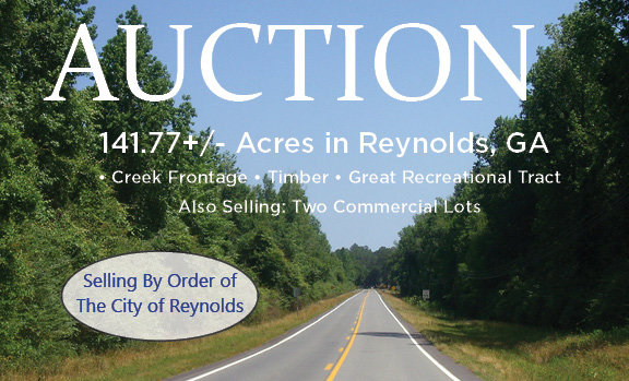 Image for Selling by Order of the City of Reynolds in GA