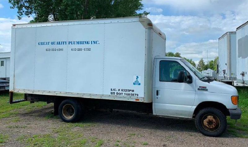 (3) Cube Trucks & 2010 Ford F-150