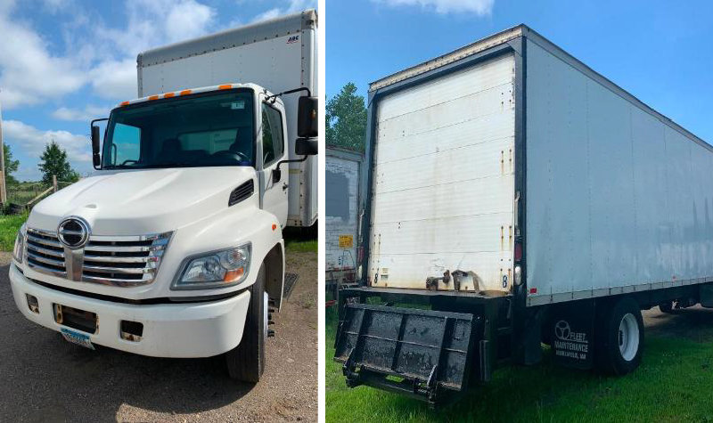 (3) Cube Trucks & 2010 Ford F-150