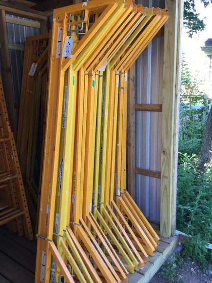 Image for Alderfer Online - Contractor Liquidation in Trumbauersville, PA: 8-15-19 | Featuring Genie GS-2632 Scissor Lift, Hilti Power Tools, DeWalt Sliding Compound Miter Saw, DeWalt Power Tools, Bosch Power Tools, Scaffolding & More!