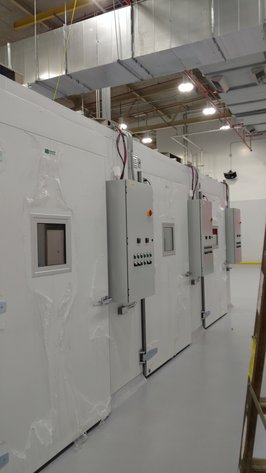 Image for FOR SALE - (6) Russells Model WMD-512-105-AC - Temperature & Humidity Control Chambers / Refrigeration Modules