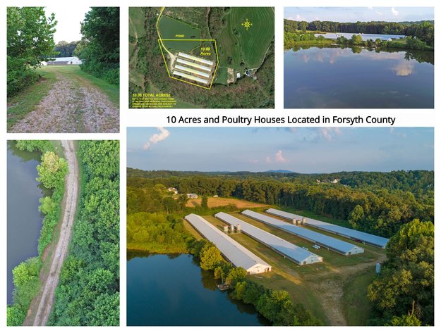 Image for 10 Acres and Poultry Houses located in Forsyth County