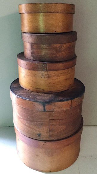 Image for Alderfer Online - Perkiomenville, PA: 9-4-19 | Auction Features Pennsylvania House Furniture, Royal Chester China, Area Rugs, Pocket Knife Collection, Marble Top Furniture, Shaker Pantry Boxes, Slag Glass Lamp, Handmade Quilts & More!