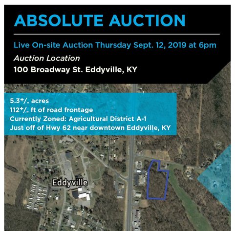 Image for Absolute Auction 5.3+/- Acres Eddyville KY