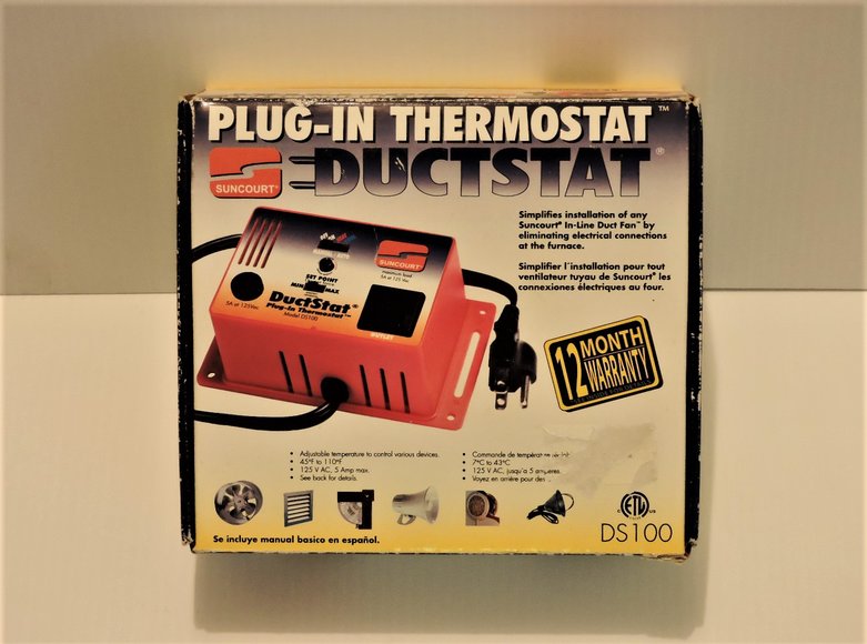 Image for SUNCOURT DUCTSTAT DS100