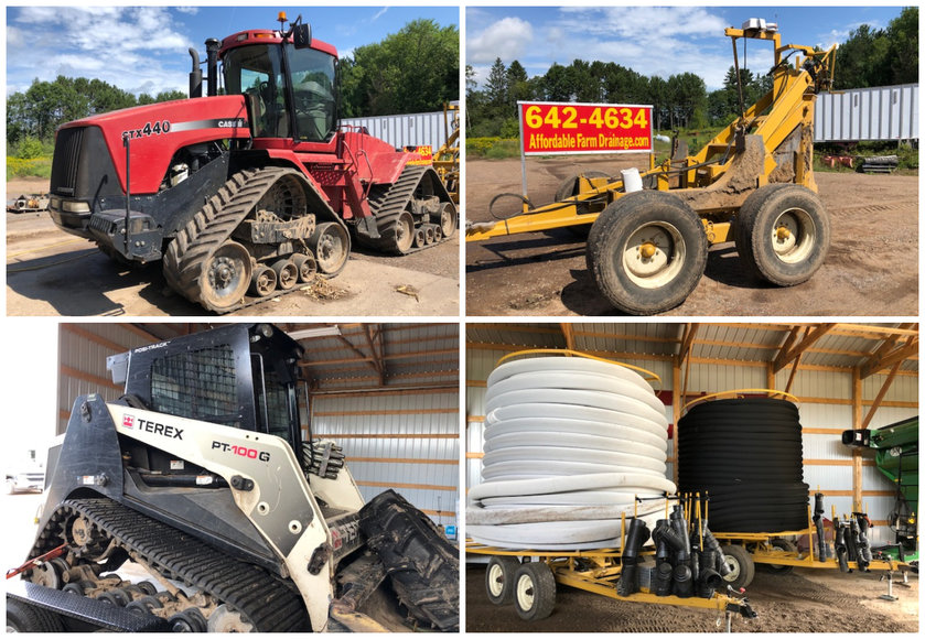 Image for Case IH Quad Tile Plow - Chetek, WI