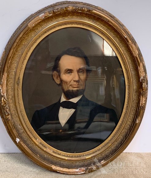 Image for Alderfer Online - Yardley, PA: 10-14-19 | Features Fine Furniture, Art & Home Furnishings Including Howard Szmolko Trestle Dining Table, Outdoor Street Clock, Figural Fountain, Queen Anne Sideboard, Oil Paintings, Persian Rugs & More