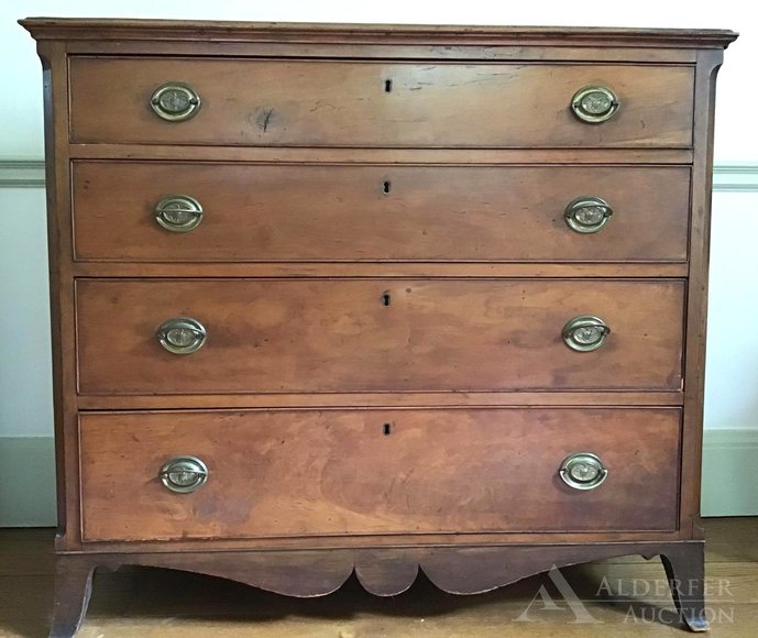 Image for Alderfer Online - Bryn Mawr, PA: 10-13-19 | Features Fine Home Furnishings & Antiques Including Oriental Rugs, Hepplewhite Chest of Drawers, Russian Brass Samovar, Oil Paintings, Royal Doulton, Concrete Urn Statuaries, Men’s Designer Clothing & More