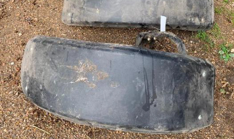 Agco White 6122 12-Row Planter, New Bucket, Fenders & Dual Tractor Tires