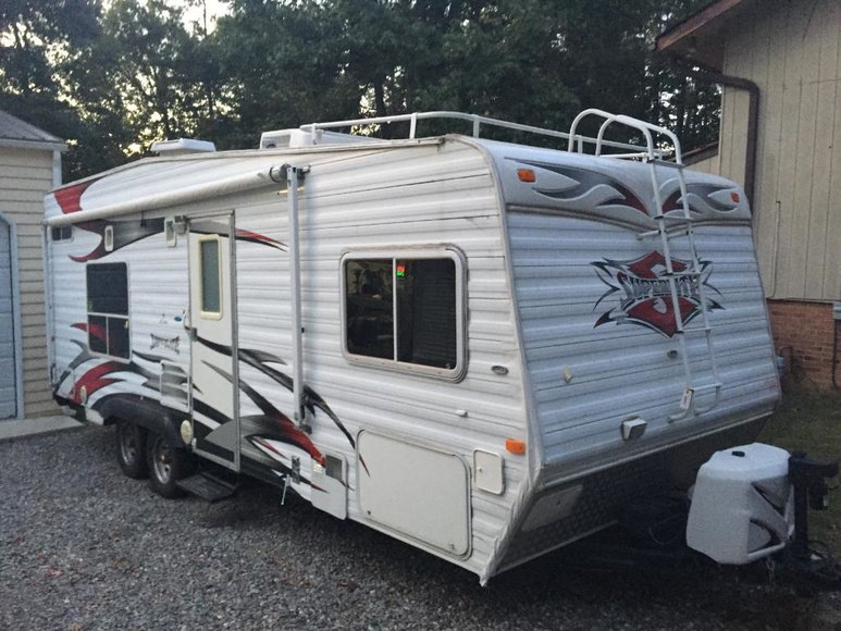Image for 20' Wells Cargo Enclosed Trailer - 2007 25' Weekend Warrior Toy Hauler - Henrico County, VA & Richmond City, VA