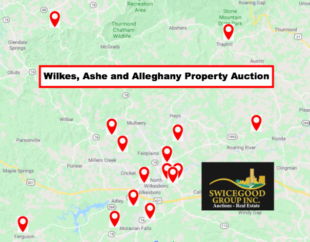 Image for Wilkes, Alleghany & Ashe County Properties