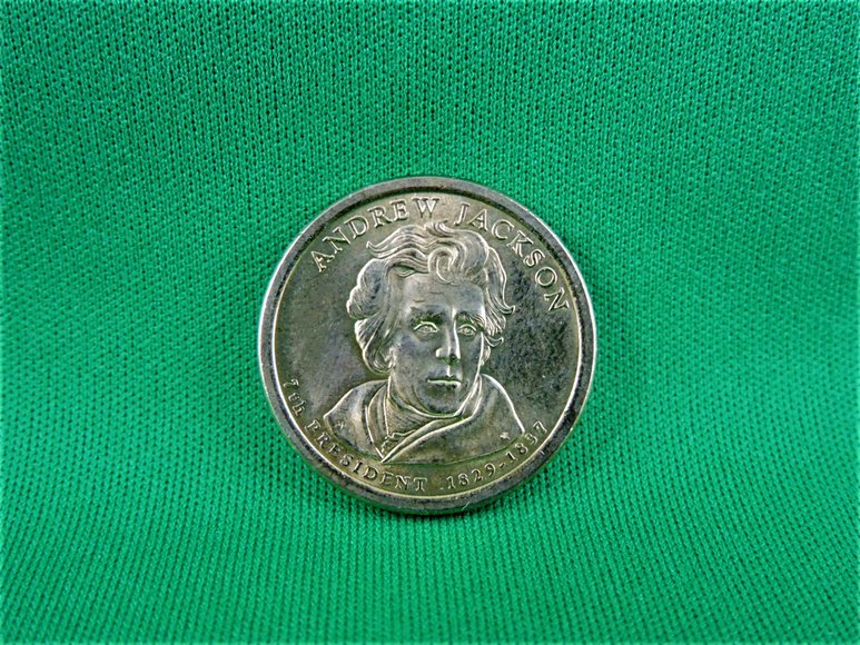 Image for Andrew Jackson Presidential $1 Coin
