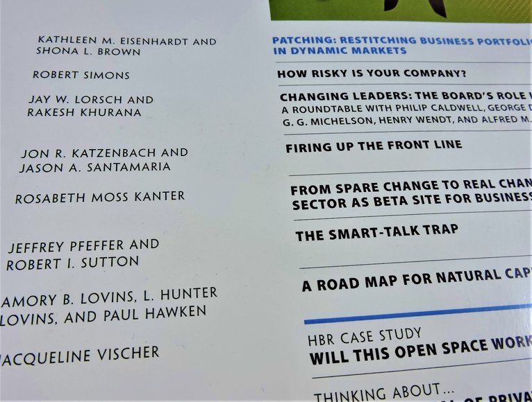 Image for Harvard Business Review May-June 1999