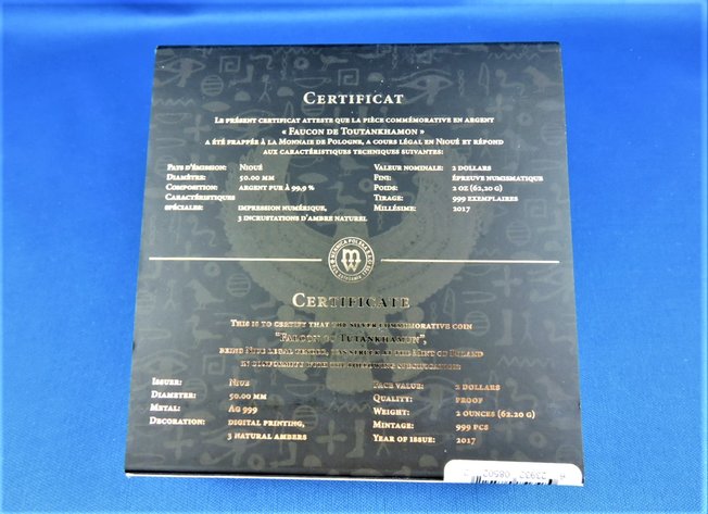 Image for FALCON OF TUTANKHAMUN 2017