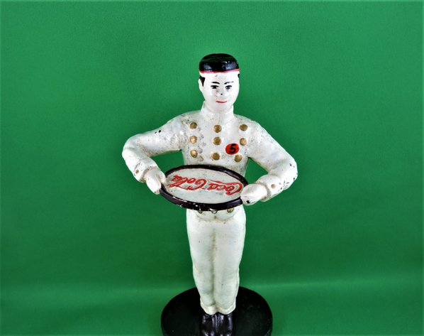 Image for COCA COLA BUTLER WITH TRAY - CAST IRON - RARE