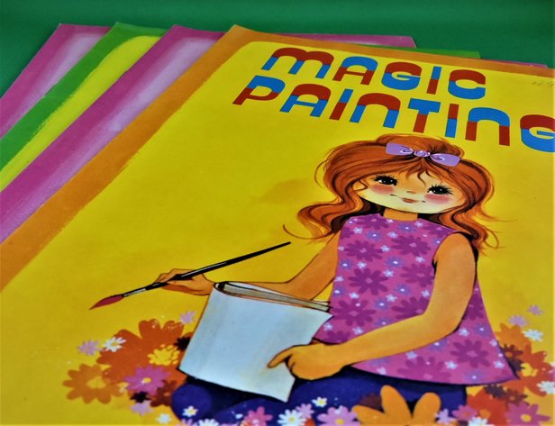 Image for MAGIC PAINTING COLOR BOOKS PRINTED IN ENGLAND