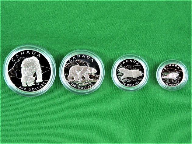 Image for The Platinum Polar Bear Coin Set - Royal Canadian Mint