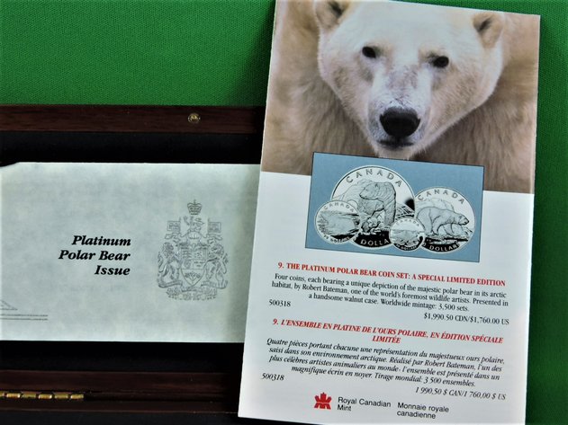Image for The Platinum Polar Bear Coin Set - Royal Canadian Mint