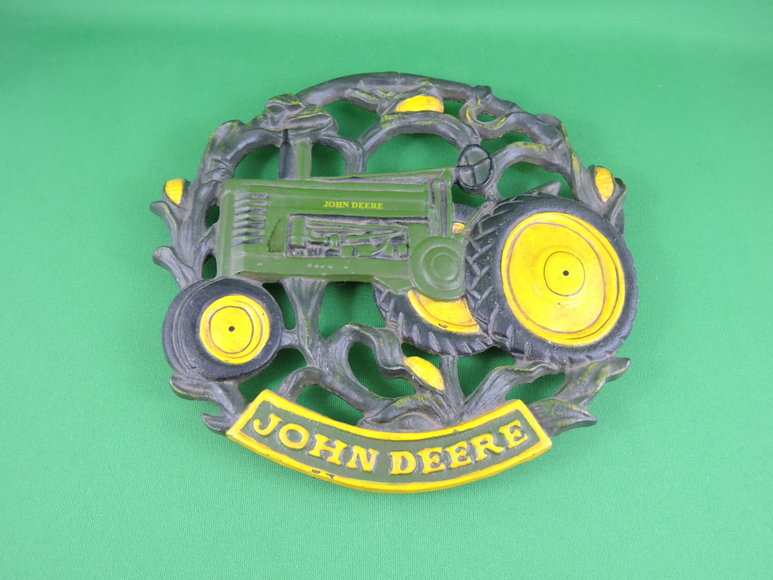 Image for John Deere Cast Iron Trivet - Kitchen Cooking