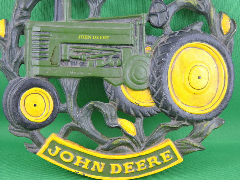 Image for John Deere Cast Iron Trivet - Kitchen Cooking