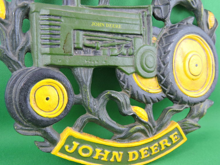 Image for John Deere Cast Iron Trivet - Kitchen Cooking