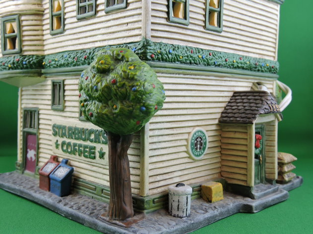 Image for STARBUCKS - Rare Light Up Festive Coffee House