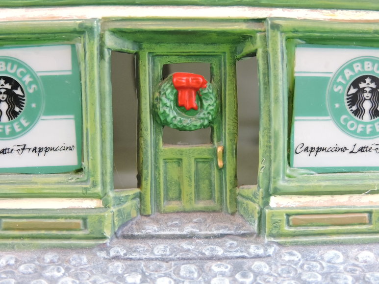 Image for STARBUCKS - Rare Light Up Festive Coffee House