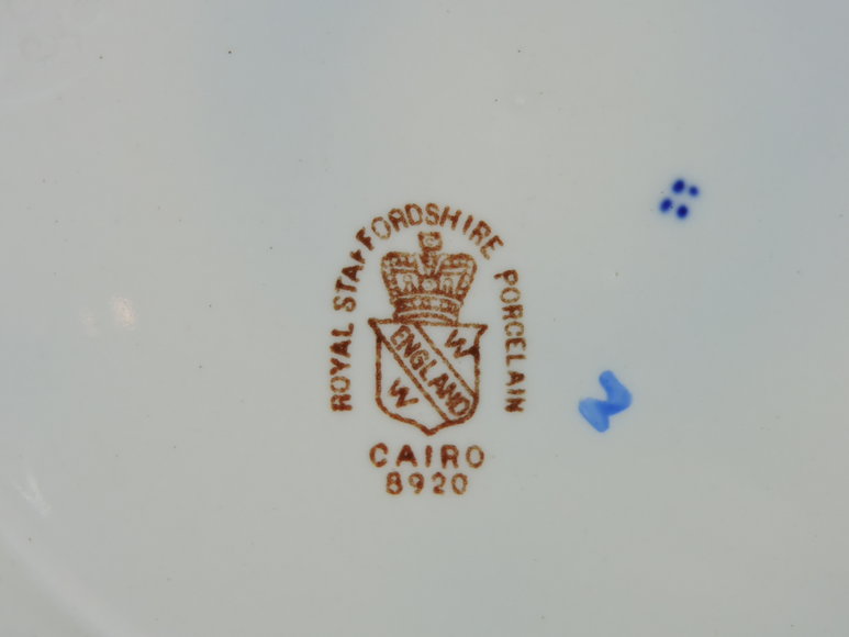 Image for Royal Staffordshire Decorative Plate - CAIRO - A. J. Wilkinson