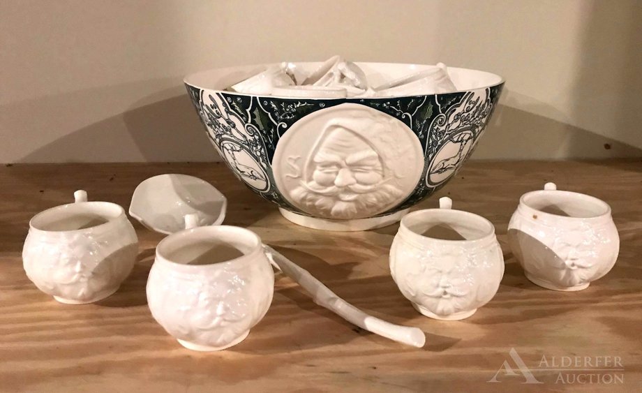 Image for Alderfer Online - Riegelsville, PA, PART 3 of 3: 12-17-19 | Stunning Collections Include Coverlets, Quilts, Furnishings, Miniatures, Rugs, Pottery, Stoneware, Folk Art, Candy Containers, Dolls, Bird Houses & More