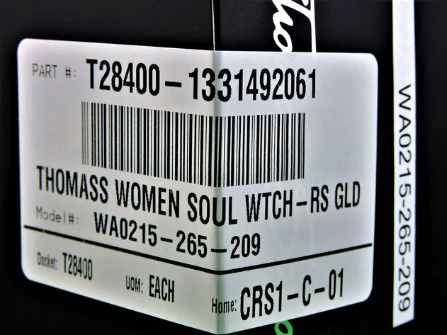 Image for THOMASS WOMEN SOUL WATCH-RS-GOLD