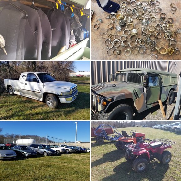 Image for Patrick County Sheriff's Seized and Unclaimed Property