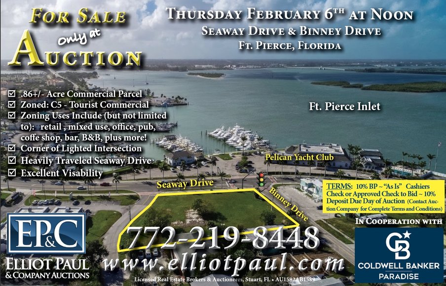 Image for Hutchinson Island Commercial Parcel For Sale ONLY at AUCTION